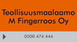Teollisuusmaalaamo M Fingerroos Oy logo